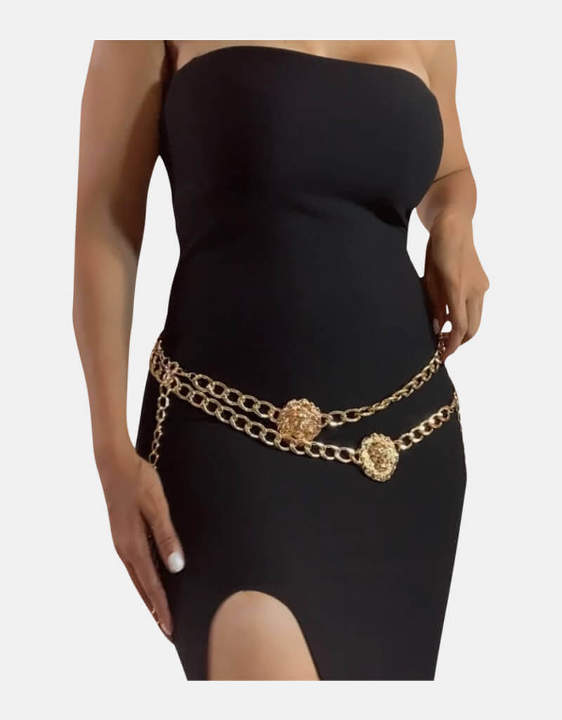 Lion chain deals belt