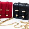 Embossed Croc Mini Bag