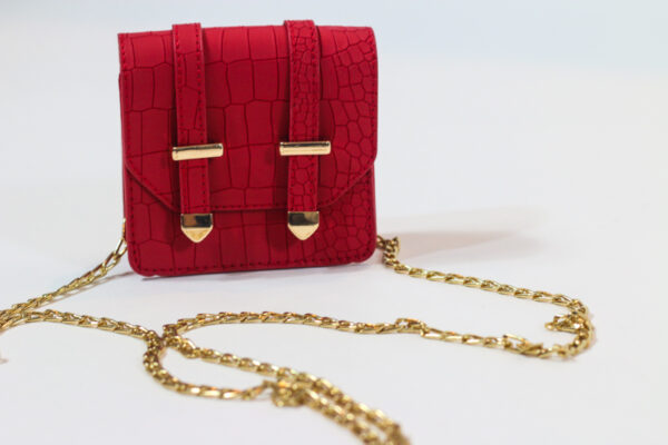 Embossed Croc Mini Bag - Image 2