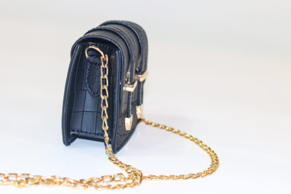 Embossed Croc Mini Bag - Image 5