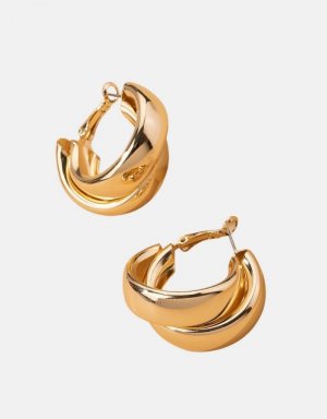 Twisted Chunky Hoops